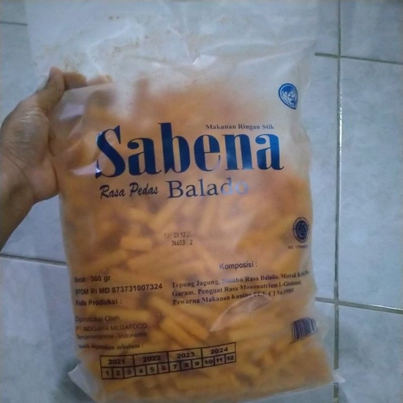 

stikbalado,sabena, cemilan,snack,