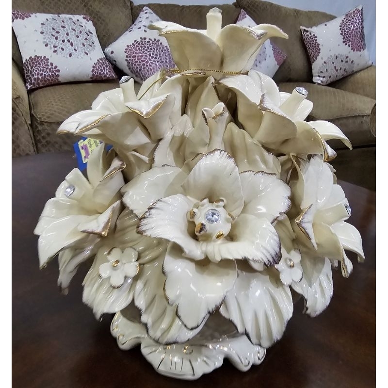 keramik bunga  Italy