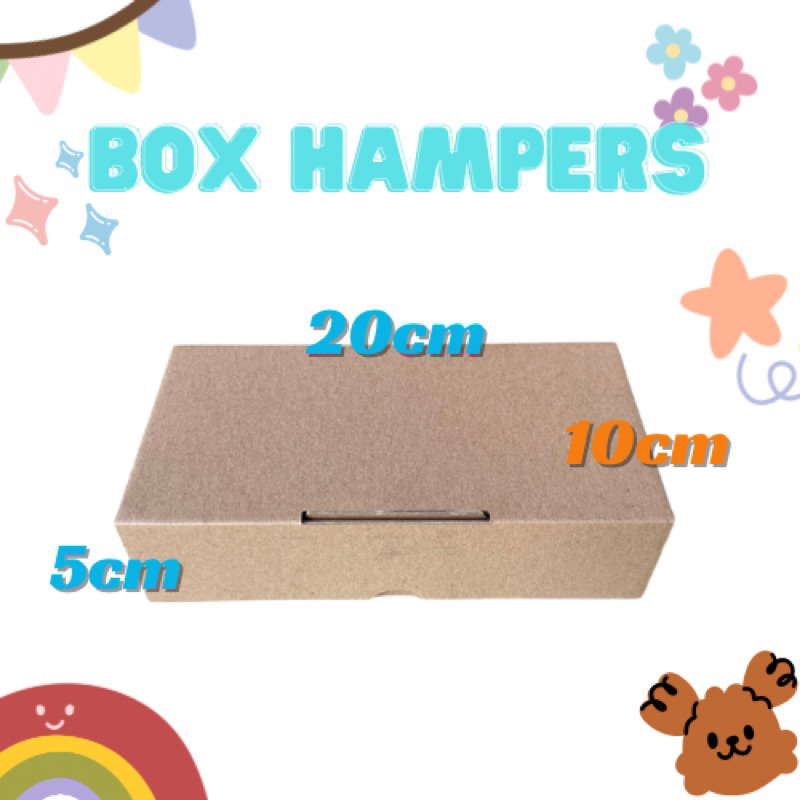 

Box Hampers Kotak Kardus 20x10x5cm