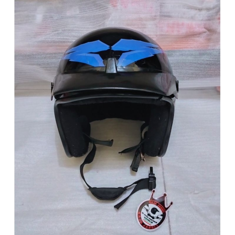 Helm Helmet Jadul Kawasaki Kaze Original