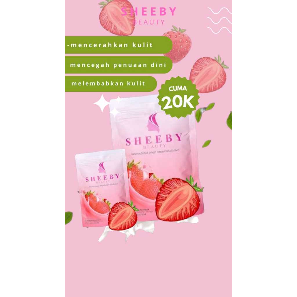 Sheeby Beauty Pemutih Badan Minuman Collagen Drink Ori Sheeby Beauty Colagen Sheby Shebby Shaby Shab