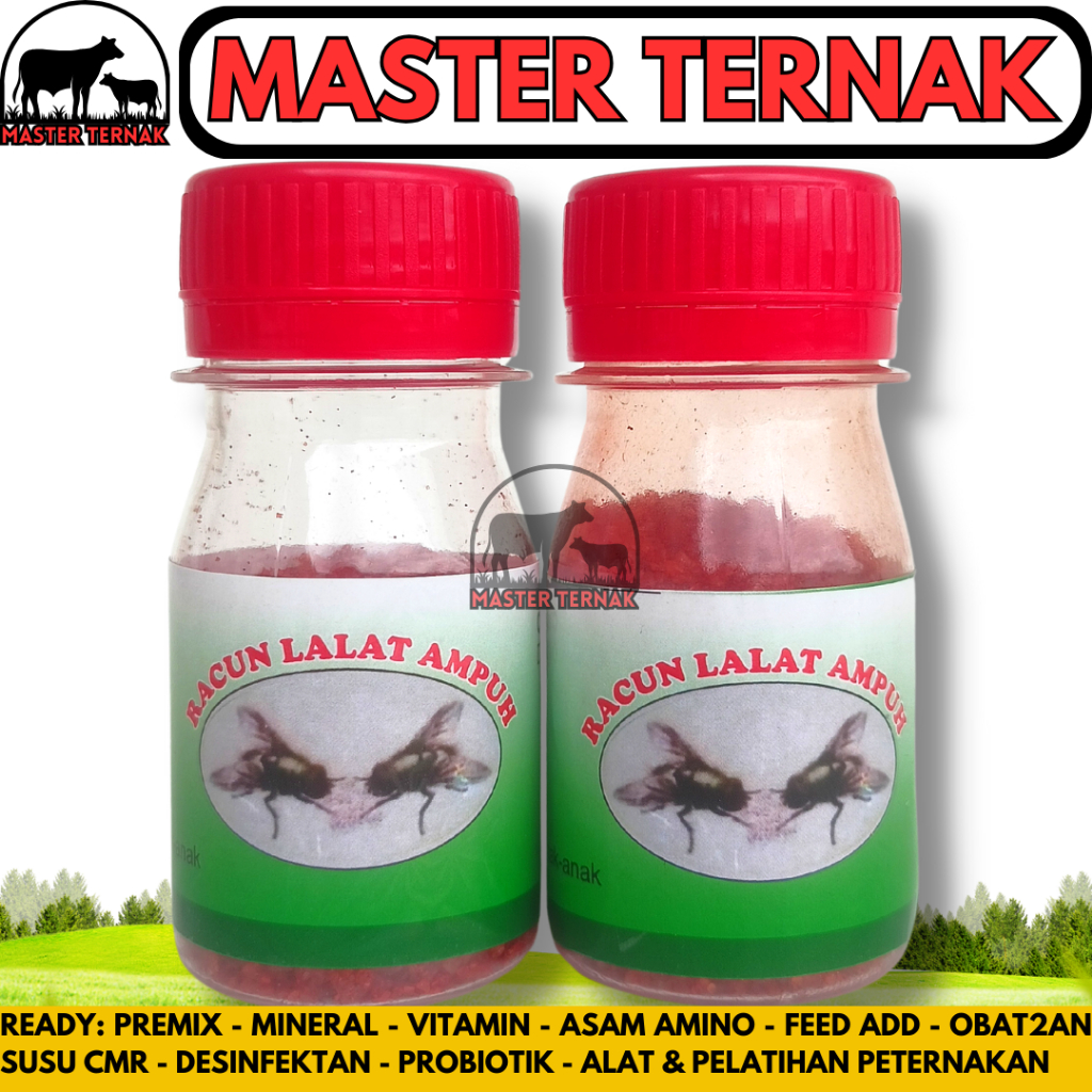 RACUN LALAT AMPUH 25 GRAM - Obat Pembasmi Lalat Paling Ampuh - Obat Pengusir lalat