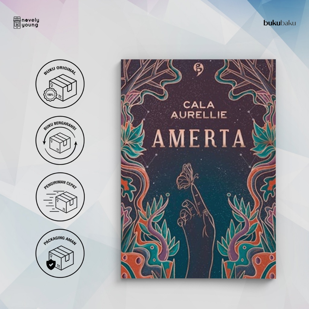 Novel Amerta - Cala Aurellie - Gagasmedia - Gratis Biaya Packing