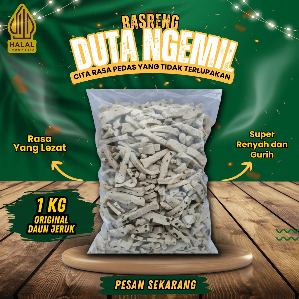 

1 KG BASRENG ORIGINAL DAUN JERUK | DUTANGEMIL