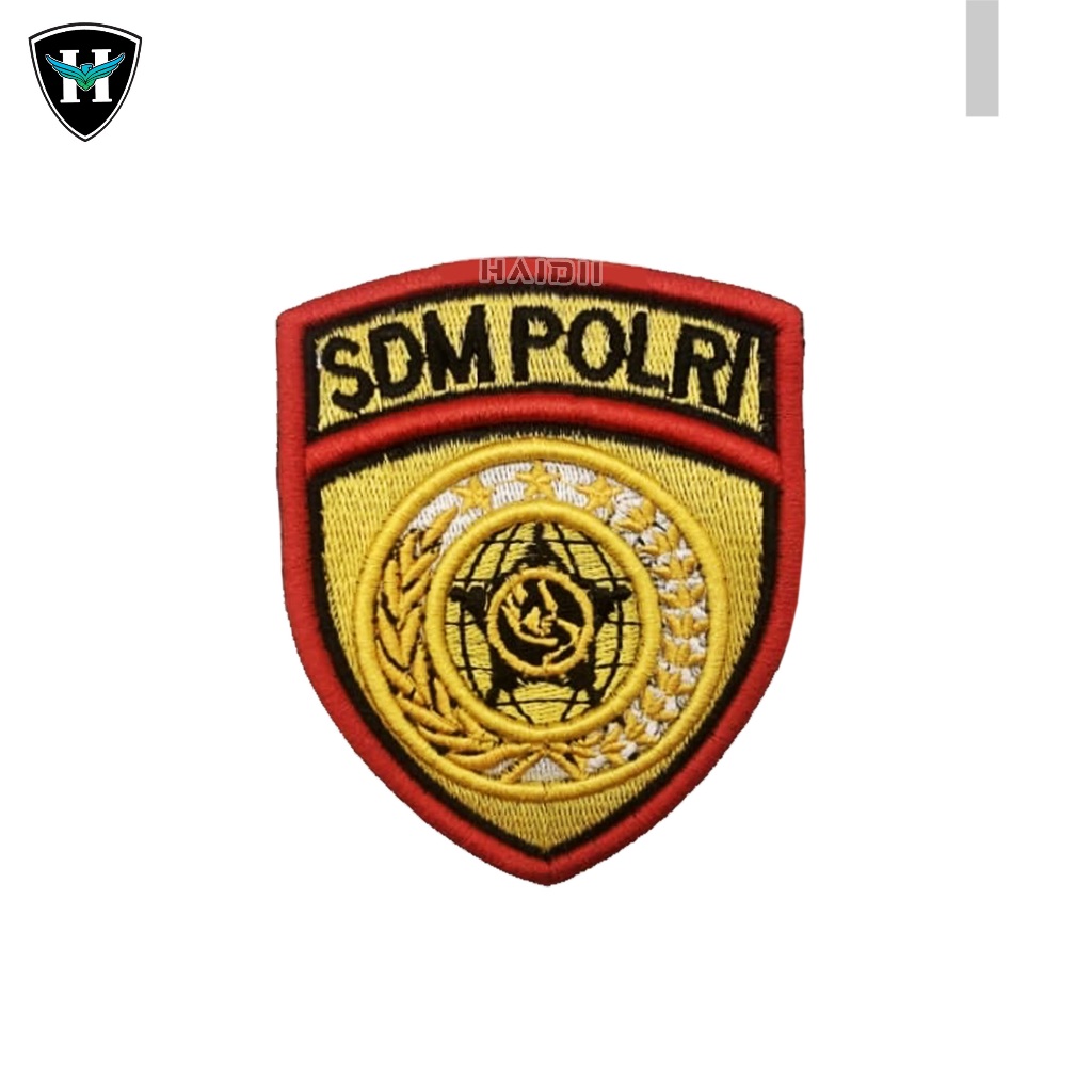 Bet Sdm Polri Bordir / Bet Badge Pdl Bordir / Patch Bordir