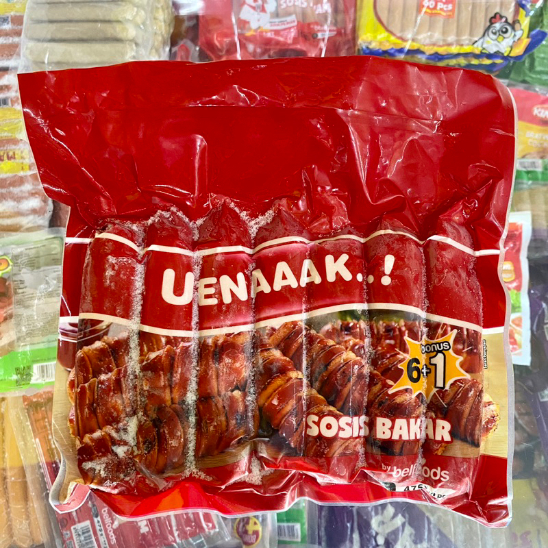 

Uenaaak Belfoods Sosis Bakar 475gr