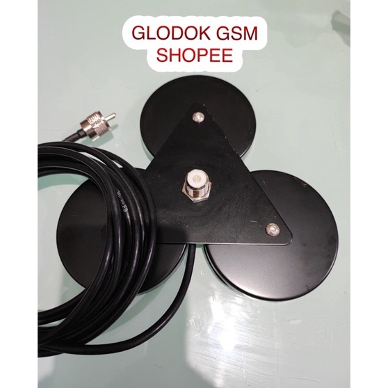 DAj 1 BH BREKET MAGNET SEGITIGA UNTUK ANTENA RADIO RIG DI MOBIL j Terbaru Ready