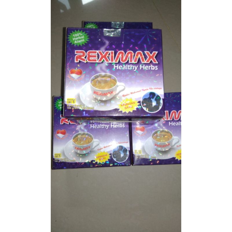 KOPI CAP REXIMAX SPESIALIS OTOT KAKU TERJEPIT KHUSUS LELAKI PRIA ISI 5 SACHET