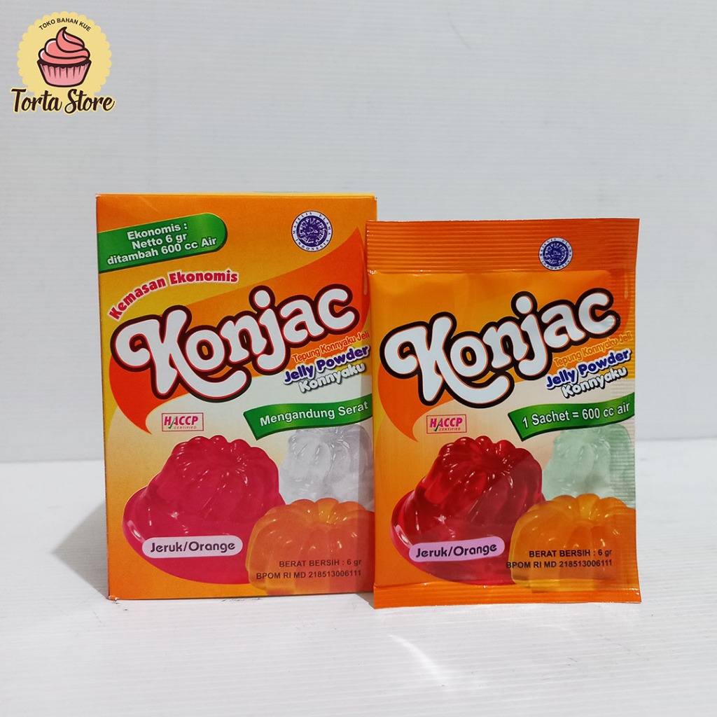 Konjac Jelly Powder Ekonomis Box