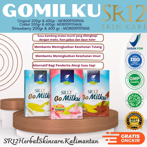 

BEST SELLER !!! AMPUH MENGATASI BERBAGAI PENYAKIT / GO MILKU SR12 600GRAM / SUSU KAMBING ETAWA BUBUK