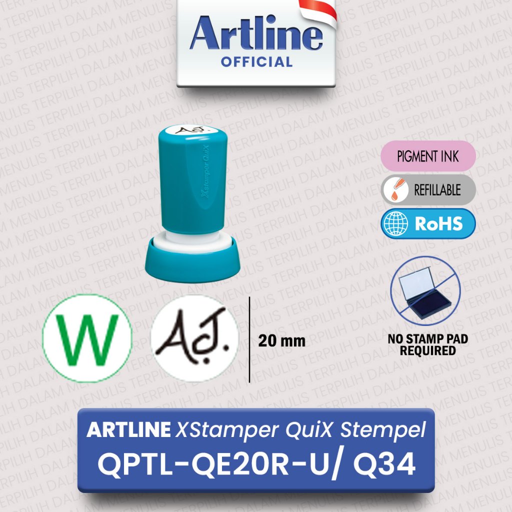 

ARTLINE XSTAMPER QUIX Stempel QPTL-QE20R-U/ Q34