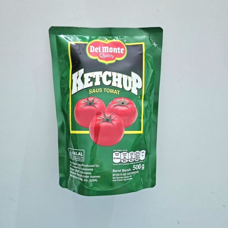 

DELMONTE saus tomat 500gr