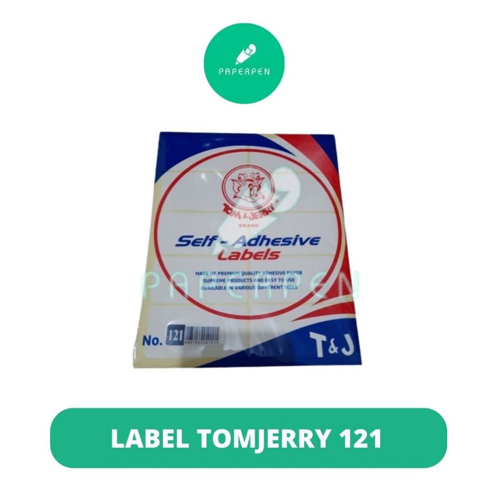 

(Pcs) Label Tomjerry 121/Label Harga