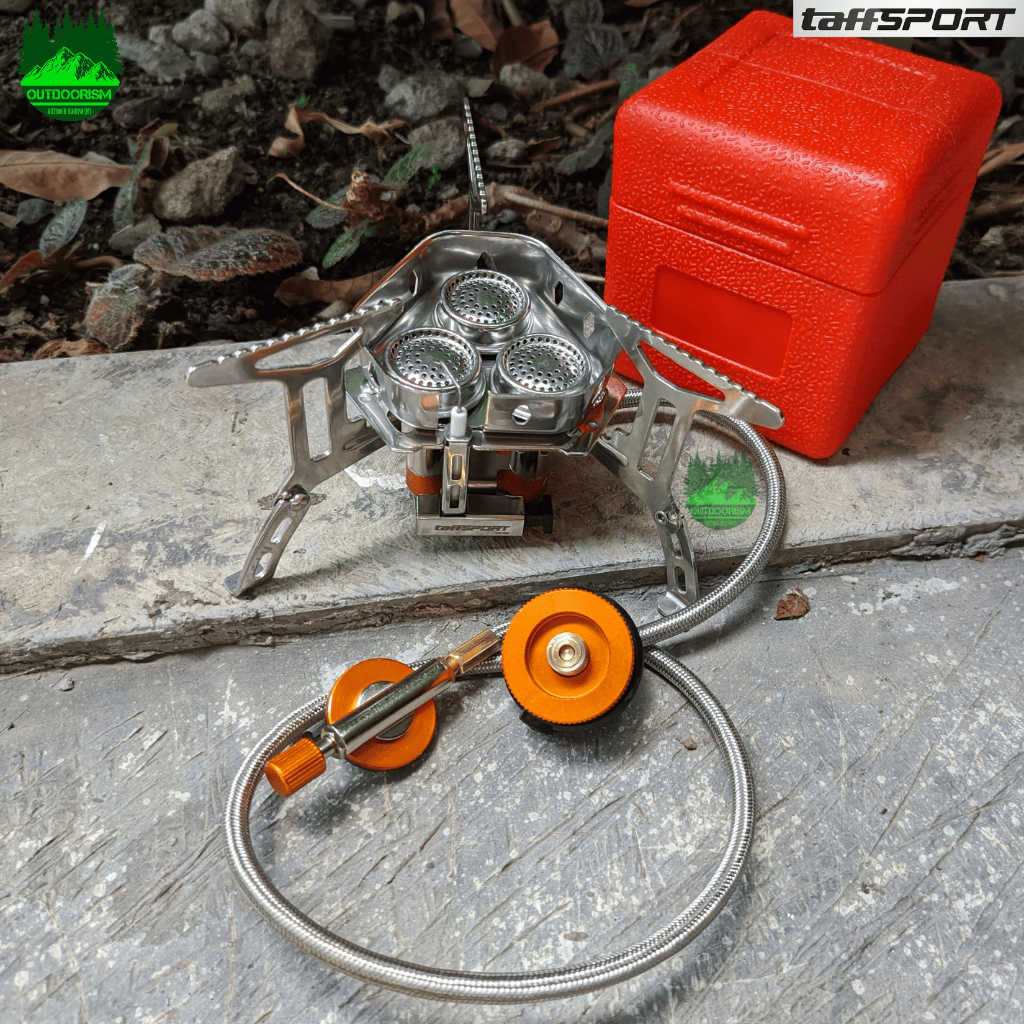 KOMPOR GAS PORTABEL LIPAT KOMPOR HIKING CAMPING | KOMPOR ULTRALIGHT ANTI ANGIN | KOMPOR MAWAR | KOMP