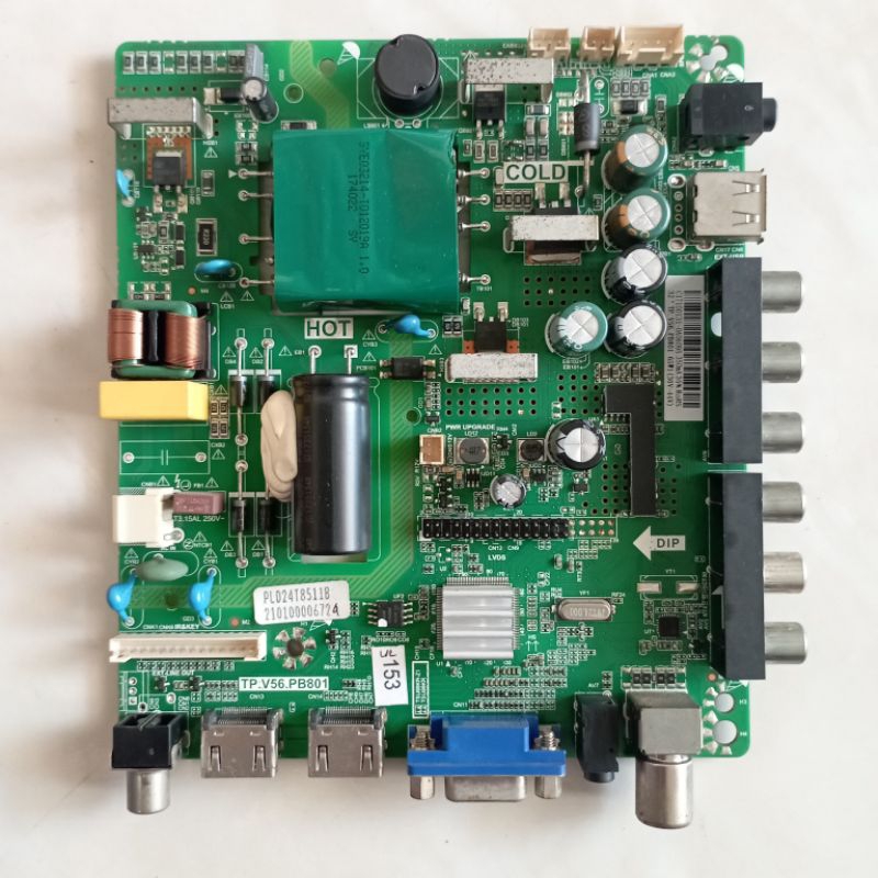 MB MOBO MAINBOARD MODULE MESIN TV POLYTRON PLD 24T8511B/PLD 24T8511C/PLD 24D8511B/PLD 24D9501 (MB PN