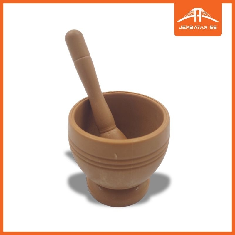Mortar + Alu (lumpang Plastik)