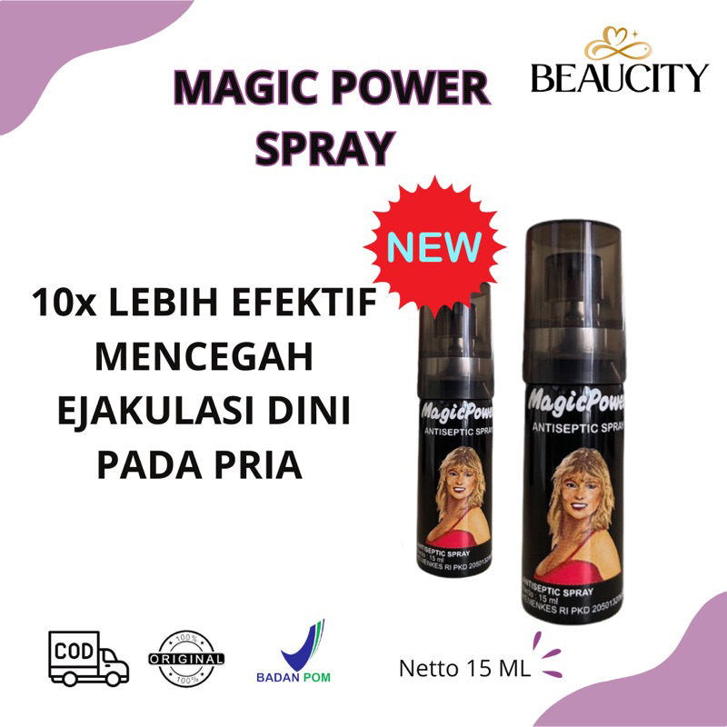 Magic Spray Tissue Magic Power Spray Original - isi 1 Botol - Magic Power Spray Bpom