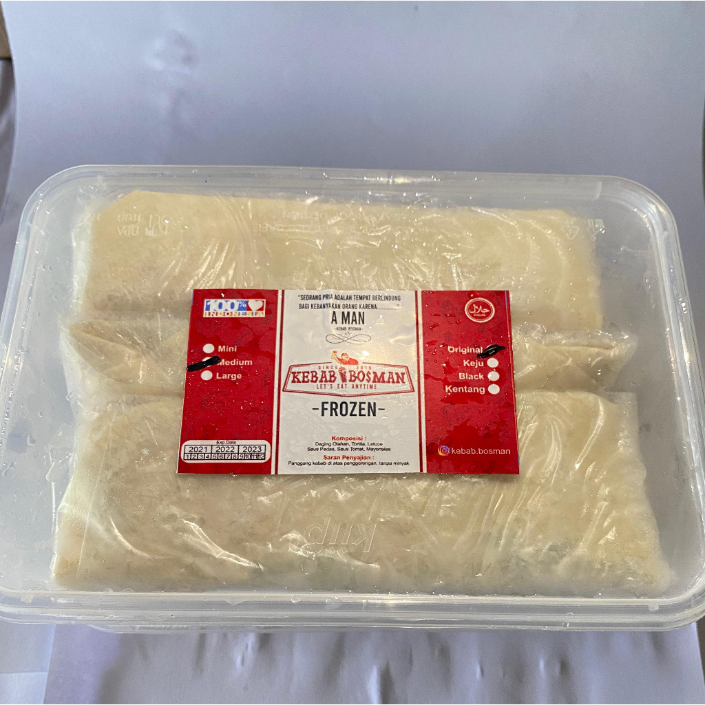 

Tripell Pack Kebab Medium + 3 Piscok + 1 Kg Keripik Tortilla