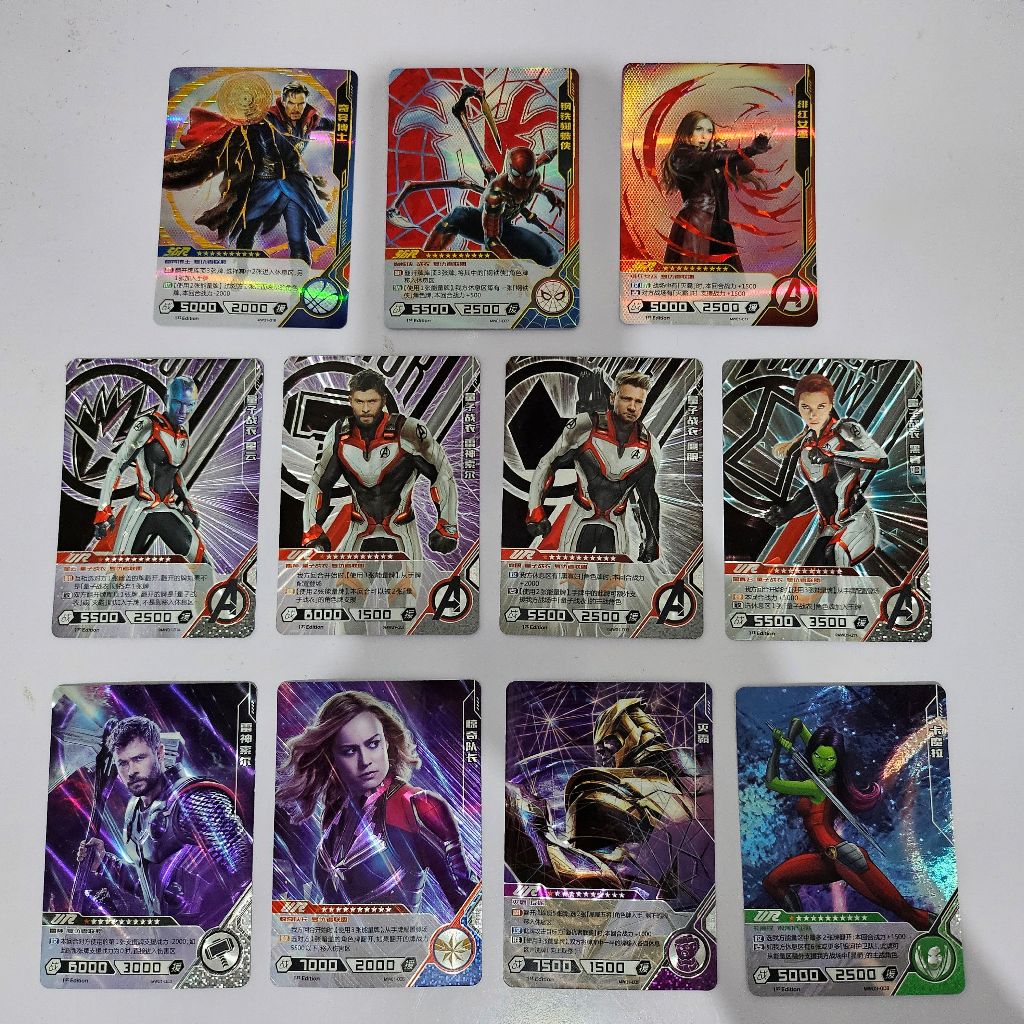 [OFFICIAL MARVEL] Kartu Koleksi Marvel Avengers Original Kayou SUPER HIT UR Full Holo | Doctor Stran