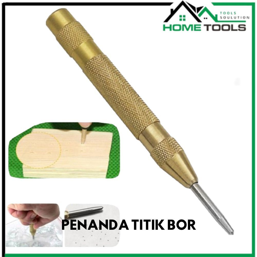 Automatic Center Punch Penanda Titik Bor Drip Center Punch Set