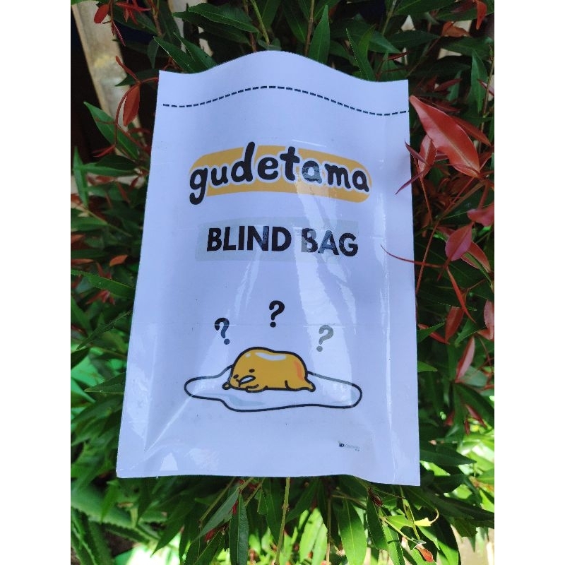 Blind bag squishy paper gudetama