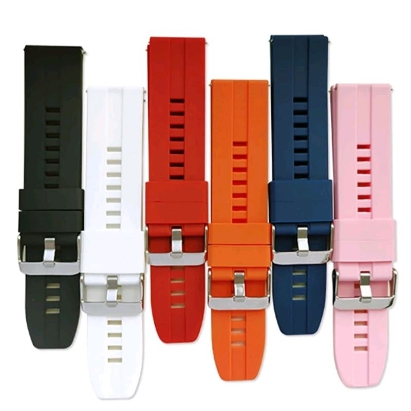 Tali Strap SMARTWATCH Jam Tangan 22mm Silicone Smartwatch Sports Bracelet Replacement Band For Samsu