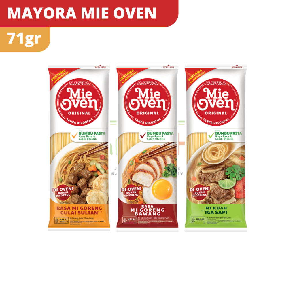 

MAYORA MIE OVEN ORIGINAL 71GR
