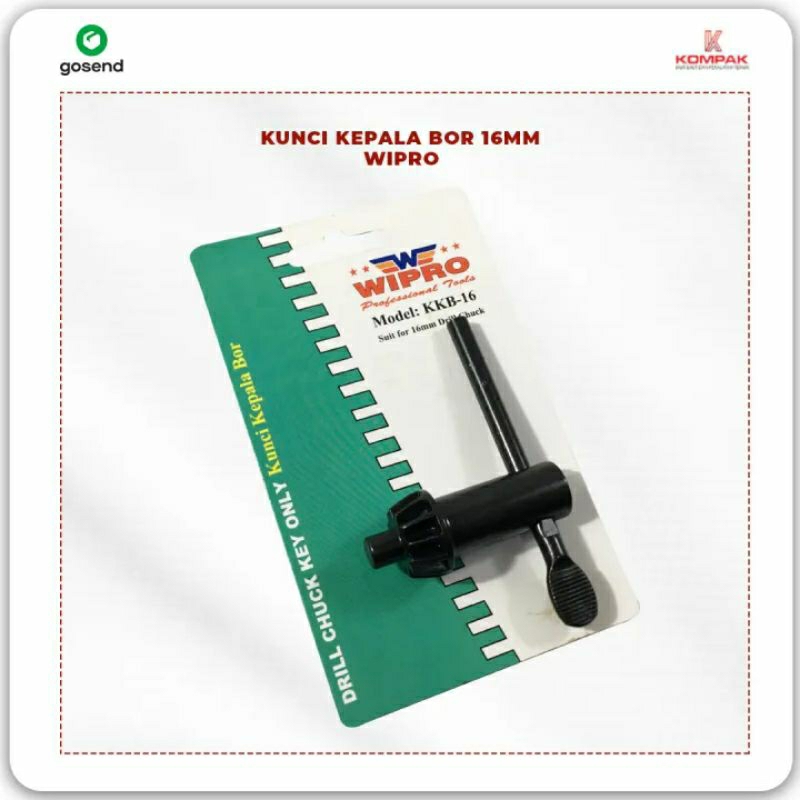 KUNCI BOR 16MM WIPRO