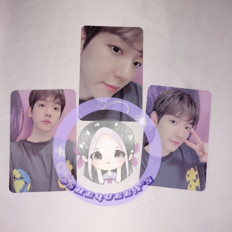 [BACA DESKRIPSI] Photocard Official Baekhyun Bambi Yizhiyu