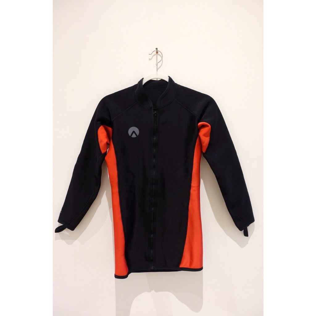 SharkSkin Chillproof Long Sleve Full Zip Diving Wetsuit Top Women Size S - Original - Preloved