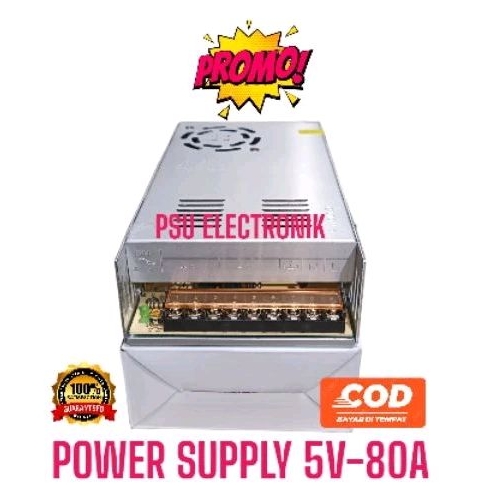 Switching Power Supply PSU 5V 80A High Quality, 5 Volt 80 Ampere Cooling Fan