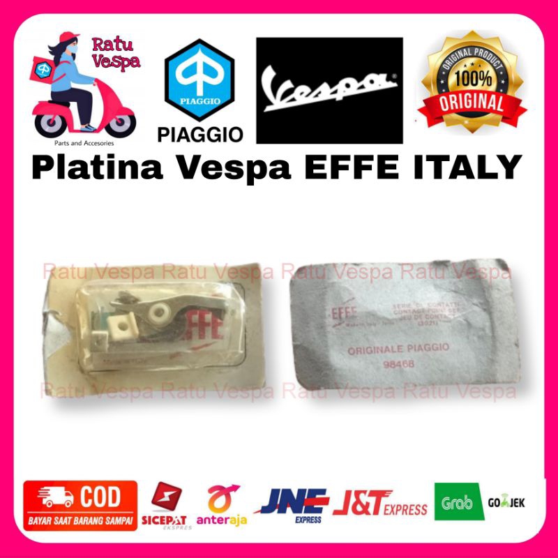 Platina Vespa EFFE NOS Italy Vespa VBB VNB SUPER SPRINT