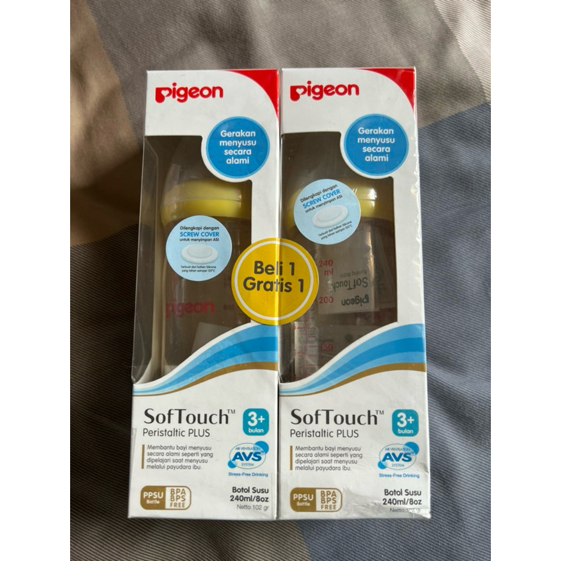 PIGEON BOTOL WIDENECK PPSU 240ml BUY 1 GET 1