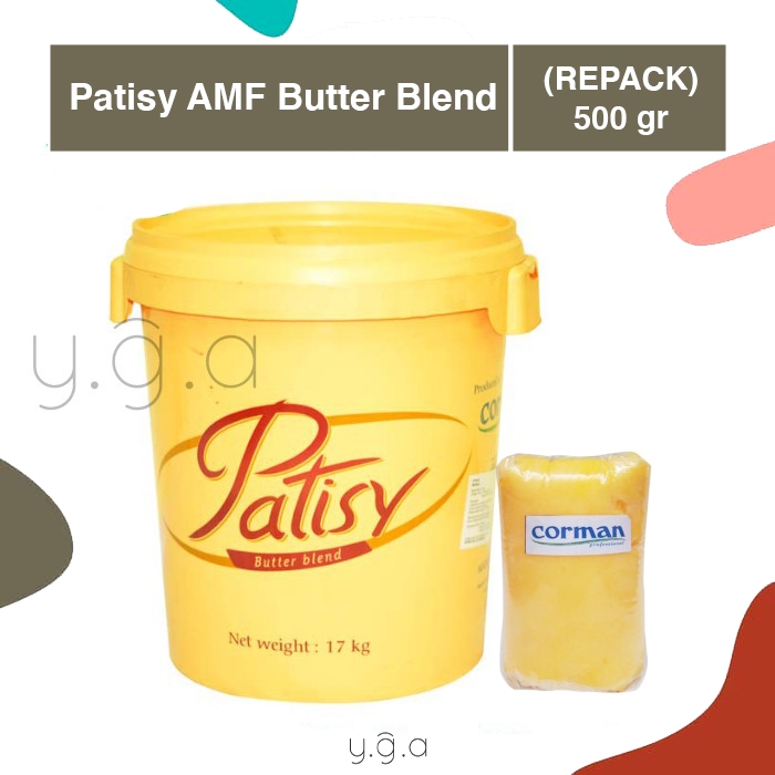 

Corman Patisy AMF Butter Blend (REPACK) 500gr / Mentega Pengganti Wisman