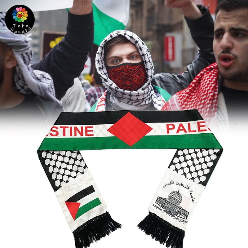 Syal Rajut Komputer Syal Palestina Syal Rajut Komputer Syal Rajut Komputer Motif Indonesia Palestina