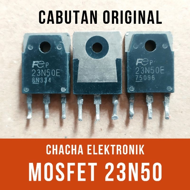 MOSFET 23N50 ORIGINAL 23N50E
