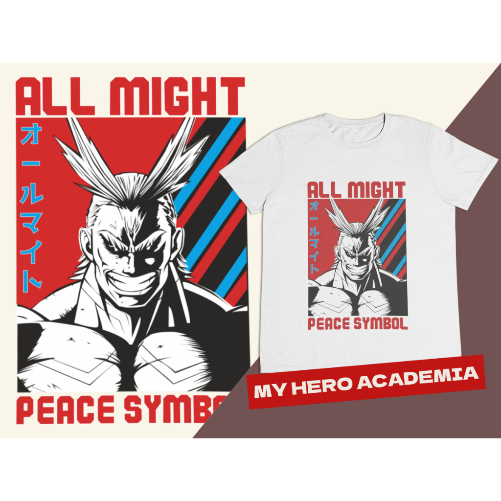 Kaos anime distro BOKU NO HERO