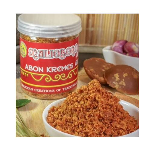 

ABON KREMES AYAM/OLAHAN AYAM GURIH/ MALIOBORO/MANIS/200 Gr/KHAS SOLO