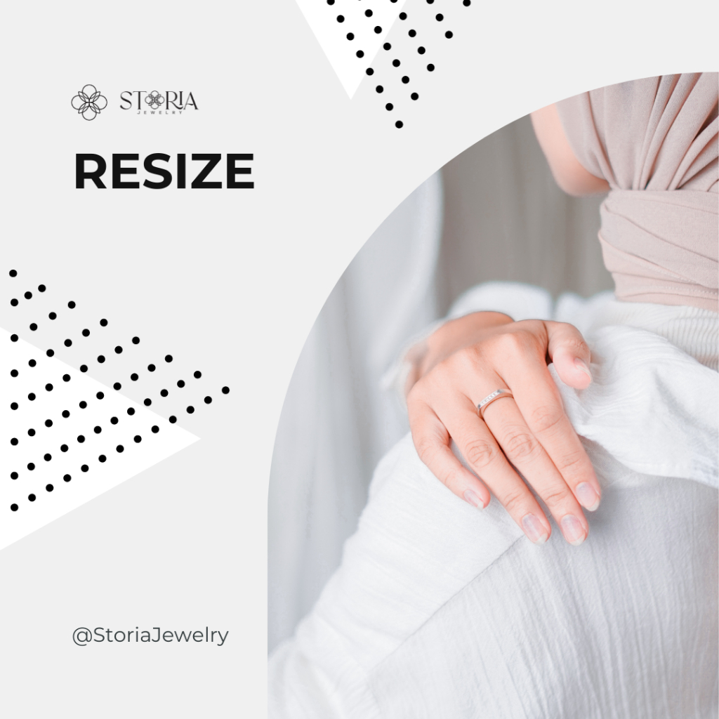 Jasa Resize Cincin Storia Khusus Produk Storia