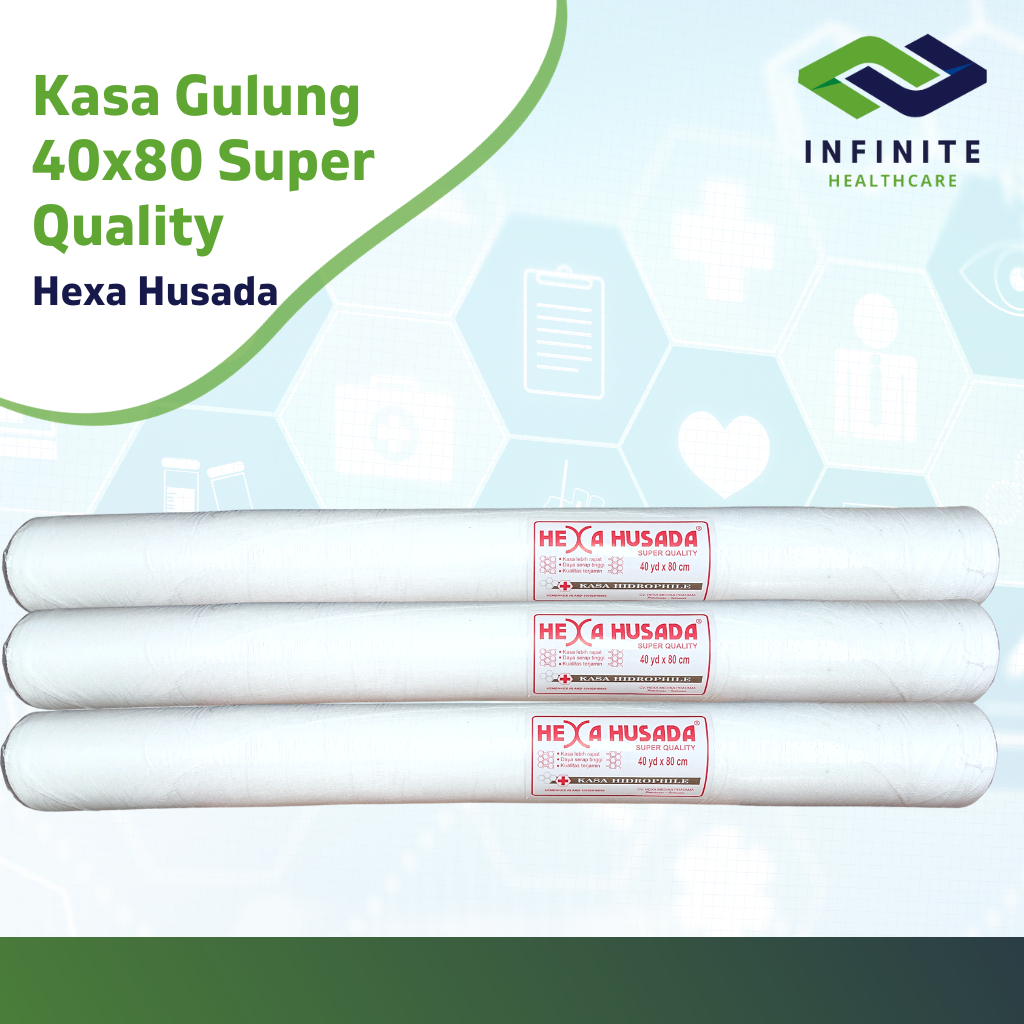 Kasa Gulung 40 x 80 Hexa Husada Super Quality Kassa Roll 80x40