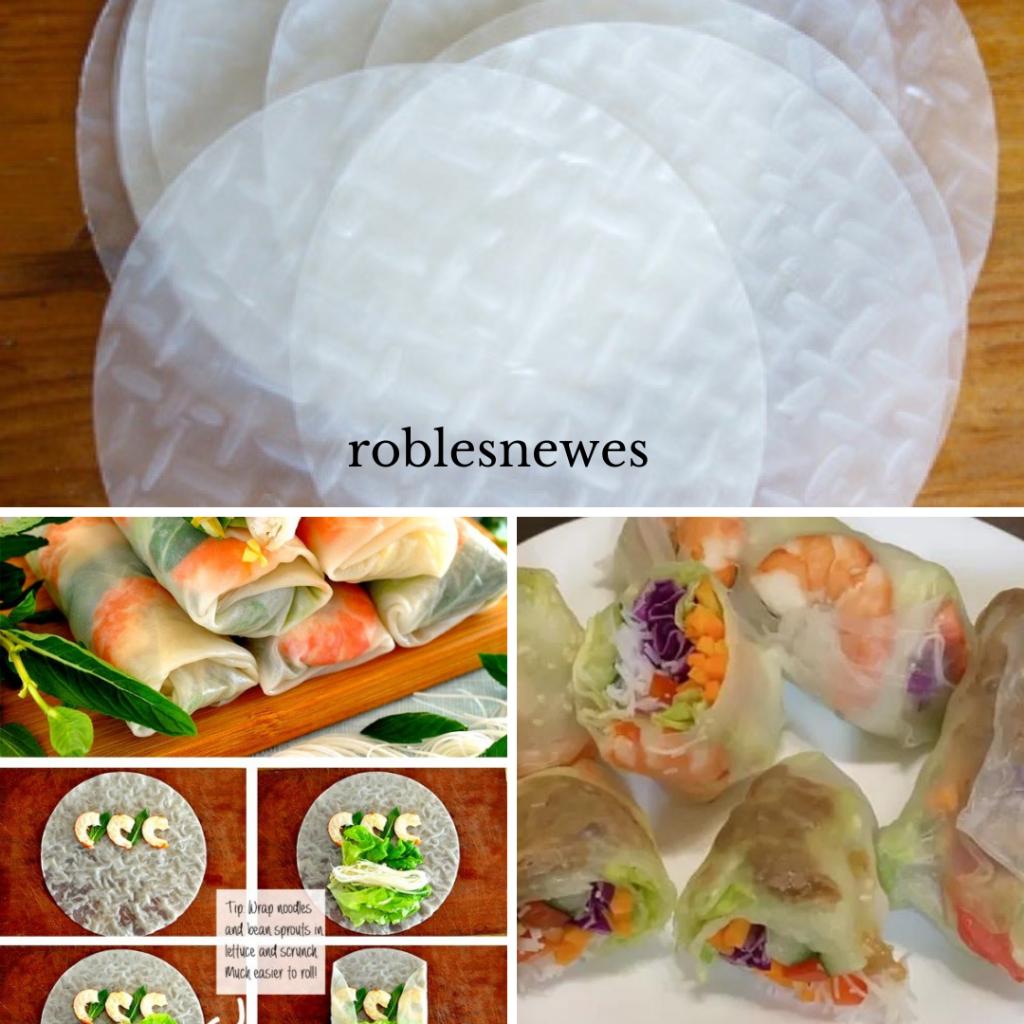 

( Repacking isi 5 pcs ) Kulit Lumpia Vietnam Rice Paper Termurah Original