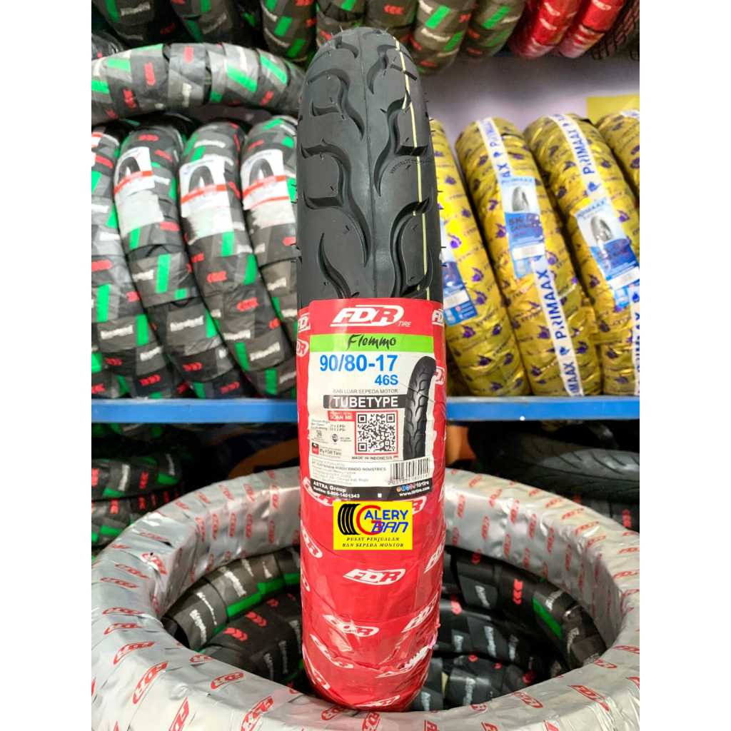 Ban Motor FDR Flemmo 90/80-17 Ban Motor Ring 17 TupeType/Bukan Tubeless ban smash ban vixion ban lua