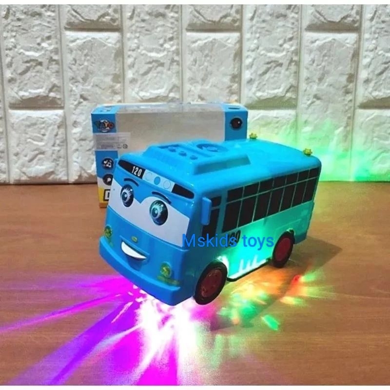 MAINAN MOBIL BUS TAYO GOYANG THE LITLE BUS TAYO MUSIC & LAMPU