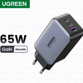 ADAPTER UGREEN GAN FAST CHARGER 65W GAN X-MACBOOK PRO 13"