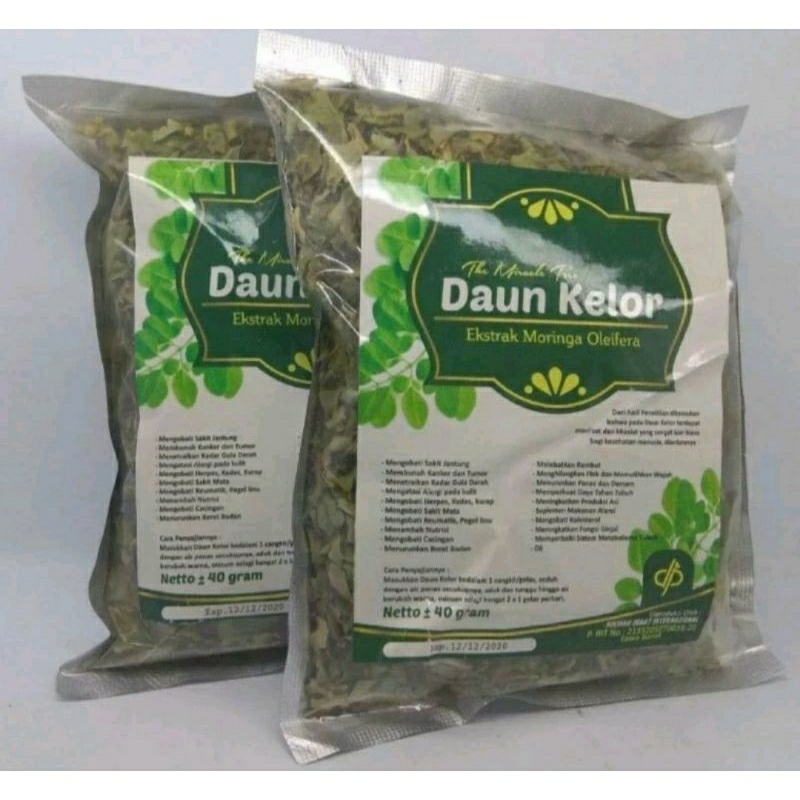 

TEH SEDUH DAUN KELOR ISI 40GR