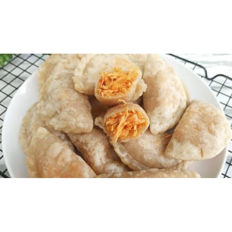 

cireng ayam suwir pedas/cireng ati ayam pedas/cireng isi usus ayam pedas