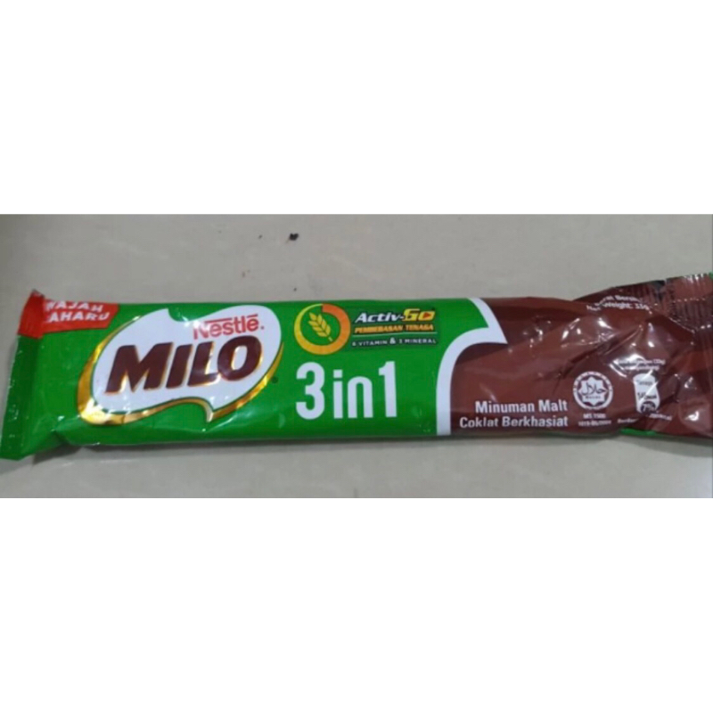 

Milo 3in1 cadbury oldtown ecer