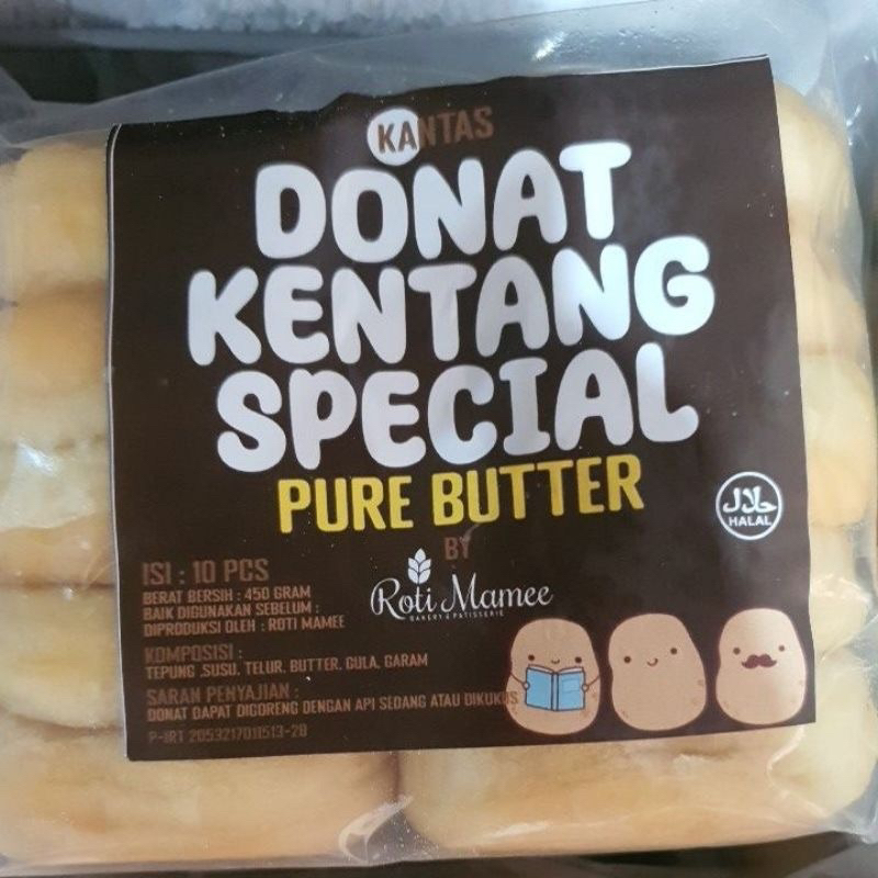 

Frozen Bandung | Donat Kentang susu isi 10