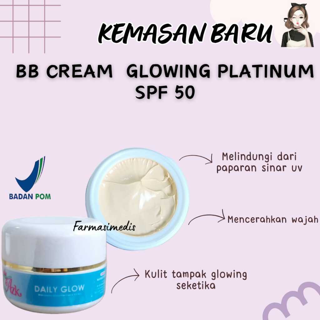 BB CREAM GLOWING PLATINUM SPF 50