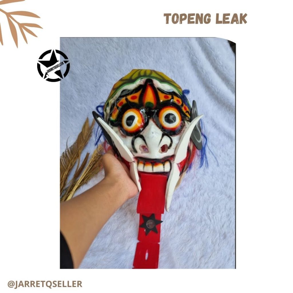 🆕 Topeng Leak Bali Rangda Adat Bali || topeng leak Bali bahan mika || Topeng Leak Mika Terlaris Baha